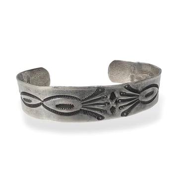 Vintage Early 1900s INGOT Silver DINÉ (Navajo) Bracelet / Cuff ~ Old Pawn ~ 1910s / 1920s ~ 
