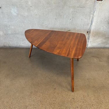 Solid Walnut Wedge Coffee Table / Side Table