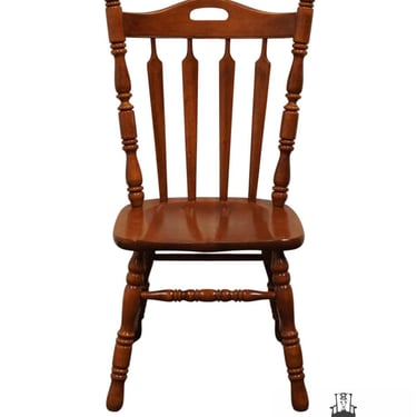 TELL CITY Solid Hard Rock Maple Colonial Early American Arrow Back Dining Side Chair 8072-48 