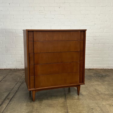 Sculputural Mid Century Highboy 