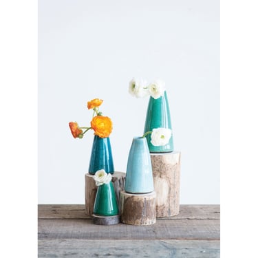Colorful Terra-cotta Vase/Holder, multiple styles