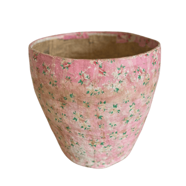 Vintage Paper Mache Container