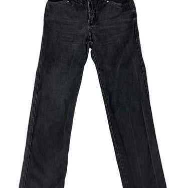 Vintage Rockies High Waisted Black Denim Western Jeans Fit Size 26 Nice