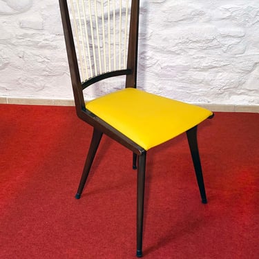 Vintage Italian Dining Chair | Mid-century Modern | Atomic Space Age | 1950s 