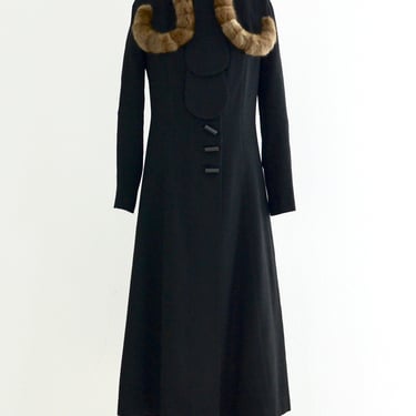 Vintage 1930s Fur Trim Coat