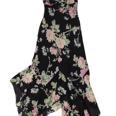 Betsey Johnson Chiffon Floral Dress