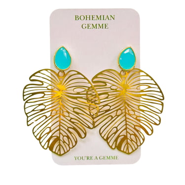 Sample Sale Leaf Earrings
