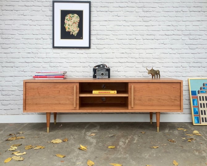 Kasse Media Console - Solid Cherry - 60" -  IN STOCK!!! 
