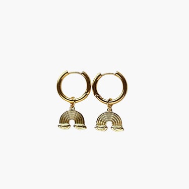 Candace hoop earrings
