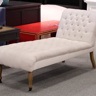 Pottery Barn Tufted Lounge Chair
