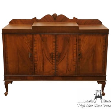 VINTAGE ANTIQUE Art Deco Era French Provincial Rosewood 53" Sideboard Buffet 