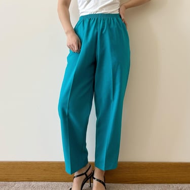 BURBERRY TROUSERS WITH B SHIELD EMBLEM IN LYOCELL