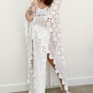 Upcycled Lace Caftan