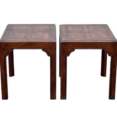Pair of Henredon Four Centuries Side Tables 