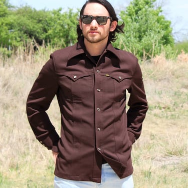 ジャケット・アウター 70's Lee Western Shirt Jacket Vintage 70s Lee Western Shirt Jacket, Medium Men, | Mezcal +