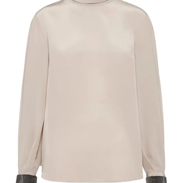 Brunello Cucinelli Women Turtle Neck Blouse