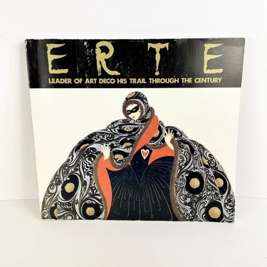 ERTE: Leader of Art Deco His Trail Through the Century Paperback Book 215 Images