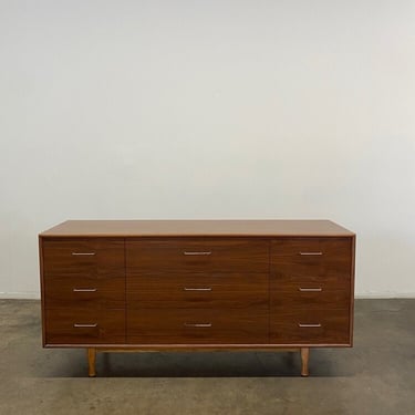 Mid Century Walnut Dresser by Furniture Guild of California 