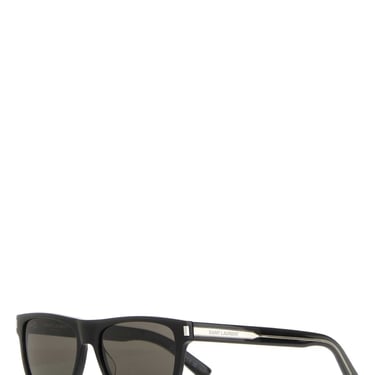 Saint Laurent Men Black Acetate Sl 619 Sunglasses