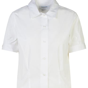 Thom Browne White Cotton Shirt Woman