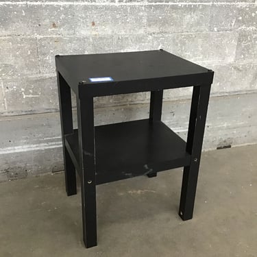 Black Ikea Side Table (Seattle)