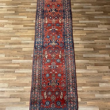 Vintage Hand Woven Wool Persian Rug, c.1940’s 