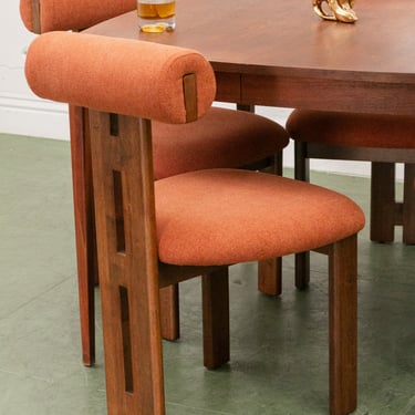 Lucas Chair in Burnt Orange