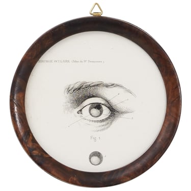 Antique Framed Eye Study I