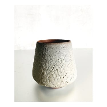 SHIP NOW- Medium Ceramic Cylander Vase/ Utensil Holder by Sara Paloma Pottery 