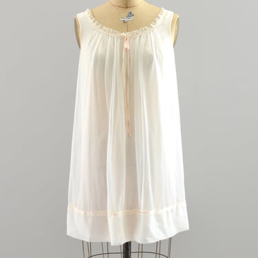 Vintage 1950s Babydoll Nightgown