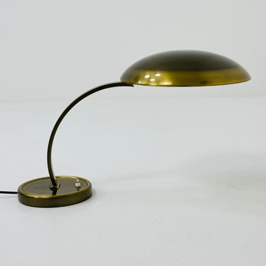 Bauhaus Brass Model 6751 Desk Lamp by Christian Dell for Kaiser Leuchten, 1950s 