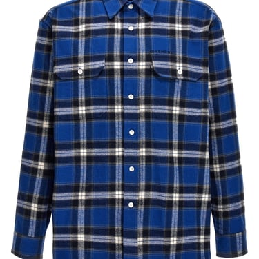 Givenchy Men Check Flannel Shirt