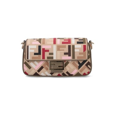 Fendi Women "Baguette" Medium Crossbody Bag