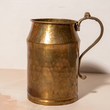 Vintage Brass Pitcher / Vase / Jug 