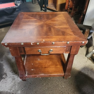 Rustic Side Table W26" x H25" x D28"