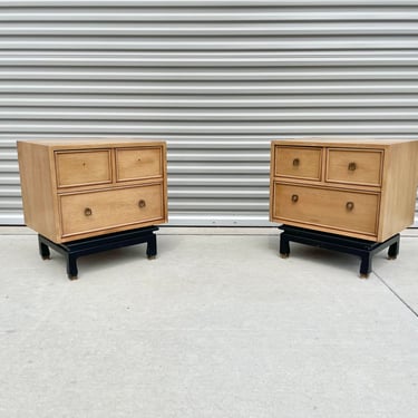 1950s Vintage Nightstands by American of Martinsville - a Pair 