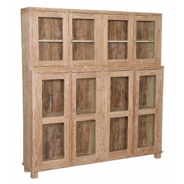 Teak Cabinet with Glass