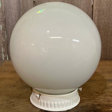 New 8” Globe Flush Mount Light 8” X 9”