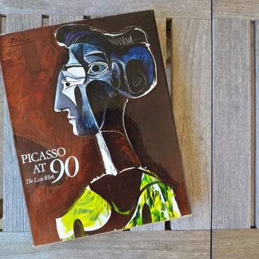 Picasso At 90, The late Work, First Edition Hardcover Art Book with Original Dust Jacket - 1971 