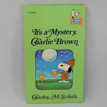 It's a Mystery, Charlie Brown (1975) by Charles Schulz - Vintage Peanuts TV Special Cartoon Comic Strip Book 