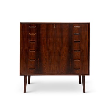 1960s Vintage Danish Mid-Century Rosewood Dresser 