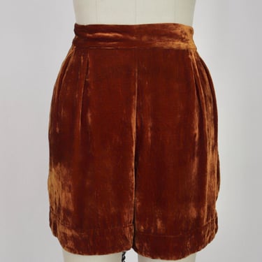 Osei Duro Crushed Velvet Shorts