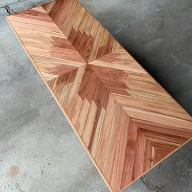 Sunbeam Table - Sustainably Grown Western Redwood