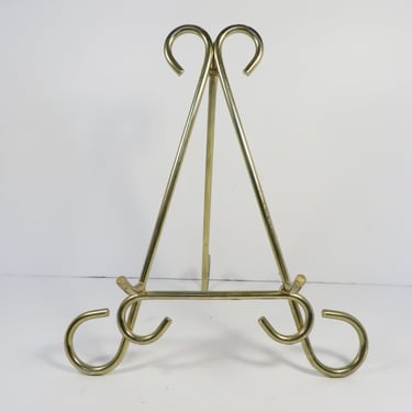 Vintage Brass Picture Photograph Art Stand 
