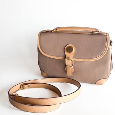 1980s Tan Crossbody Bag