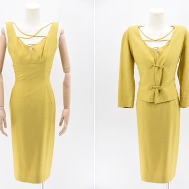 1960s Buttercup 2pc dress set 