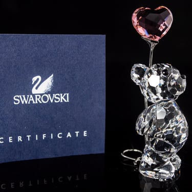 Swarovski Crystal Kris Bear I Love You Figurine 842933 w/ Box 