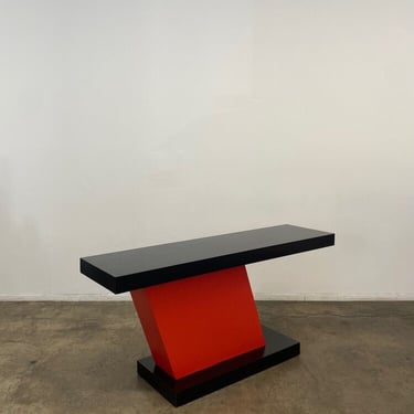 1990s Postmodern Console Table 