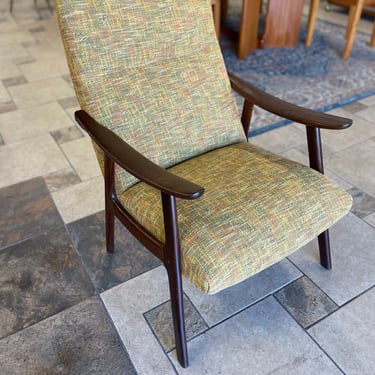 Danish Teak High Back Armchair