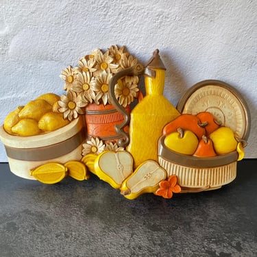 Vintage Sexton USA Siamese Cats, 1960s Sculptural Wall | A GoGo